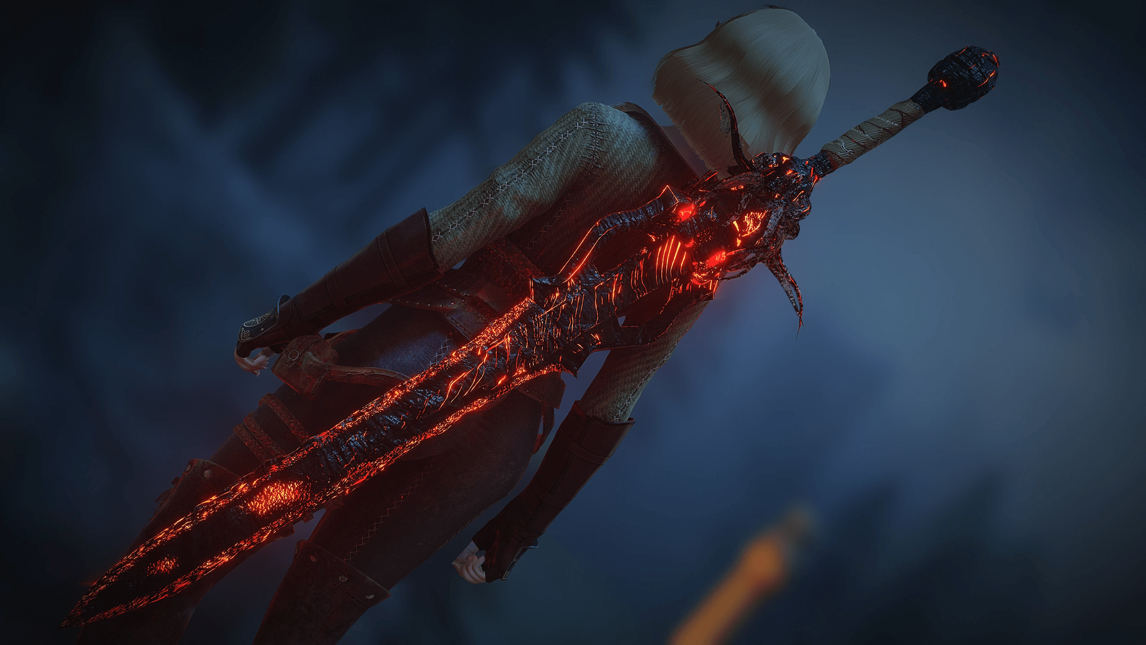 Fire Scorch Shadow Great sword