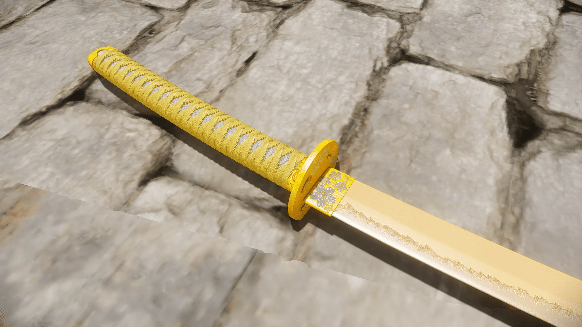 Gold Great Katana