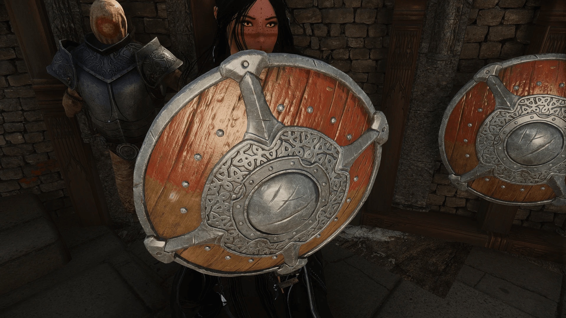 Steel Shield - Replacer decorative shields Whiterun