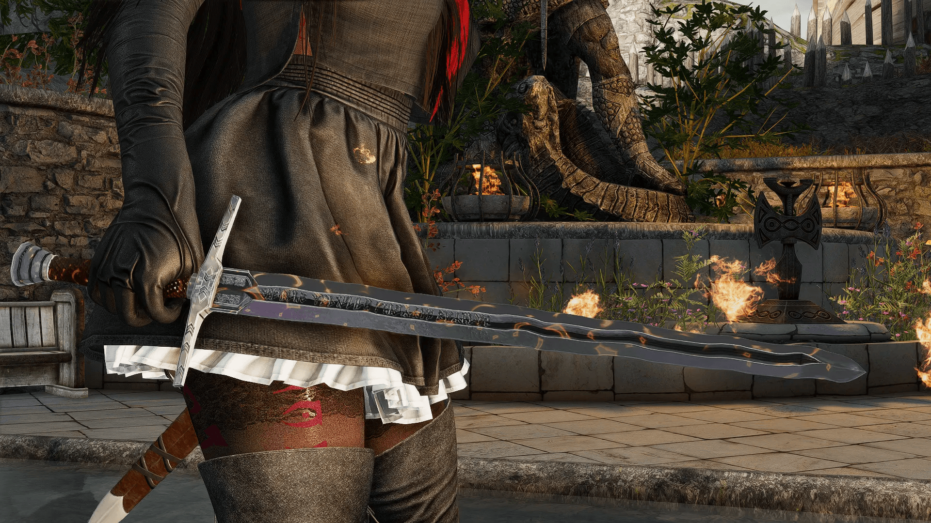 Steel Witcher Sword