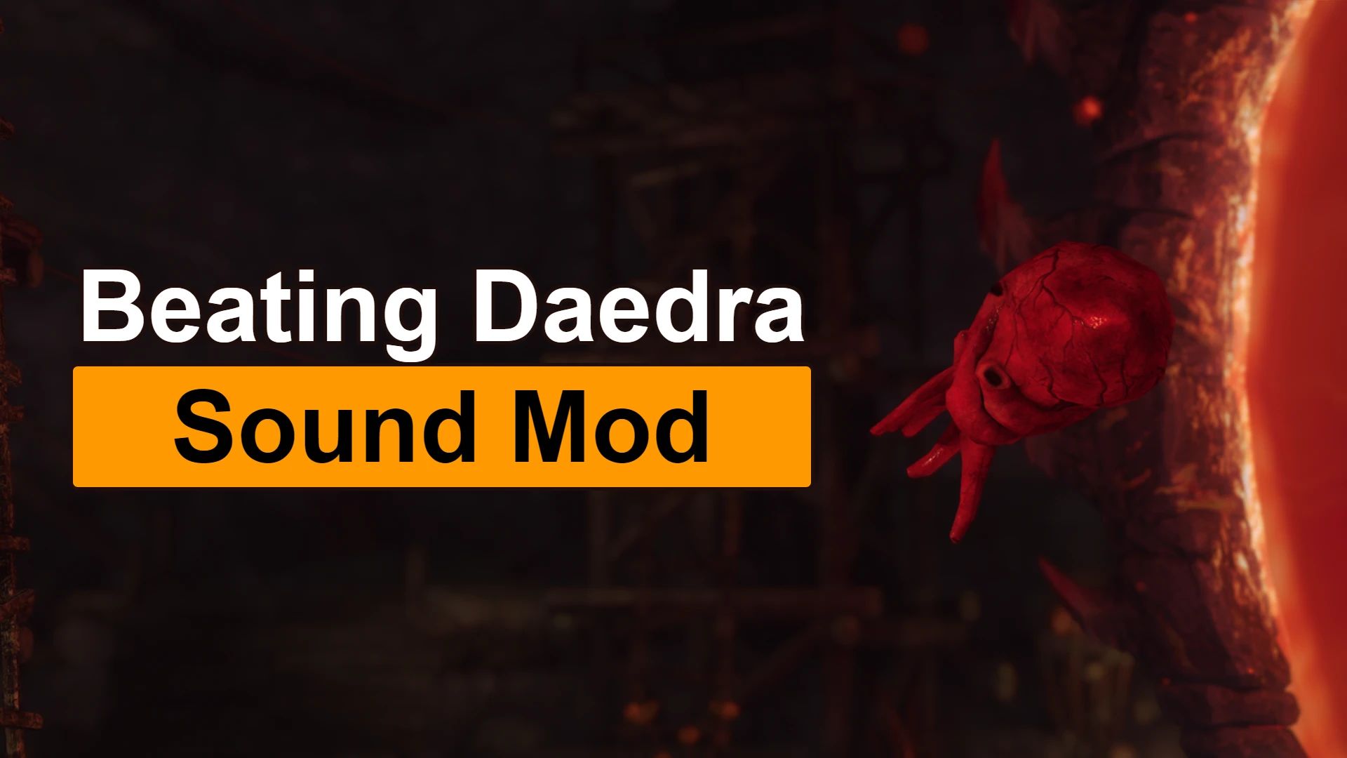 Beating Daedra Sound Mod (Plus Animated Heart Mesh - Particle Light - CS ENB)