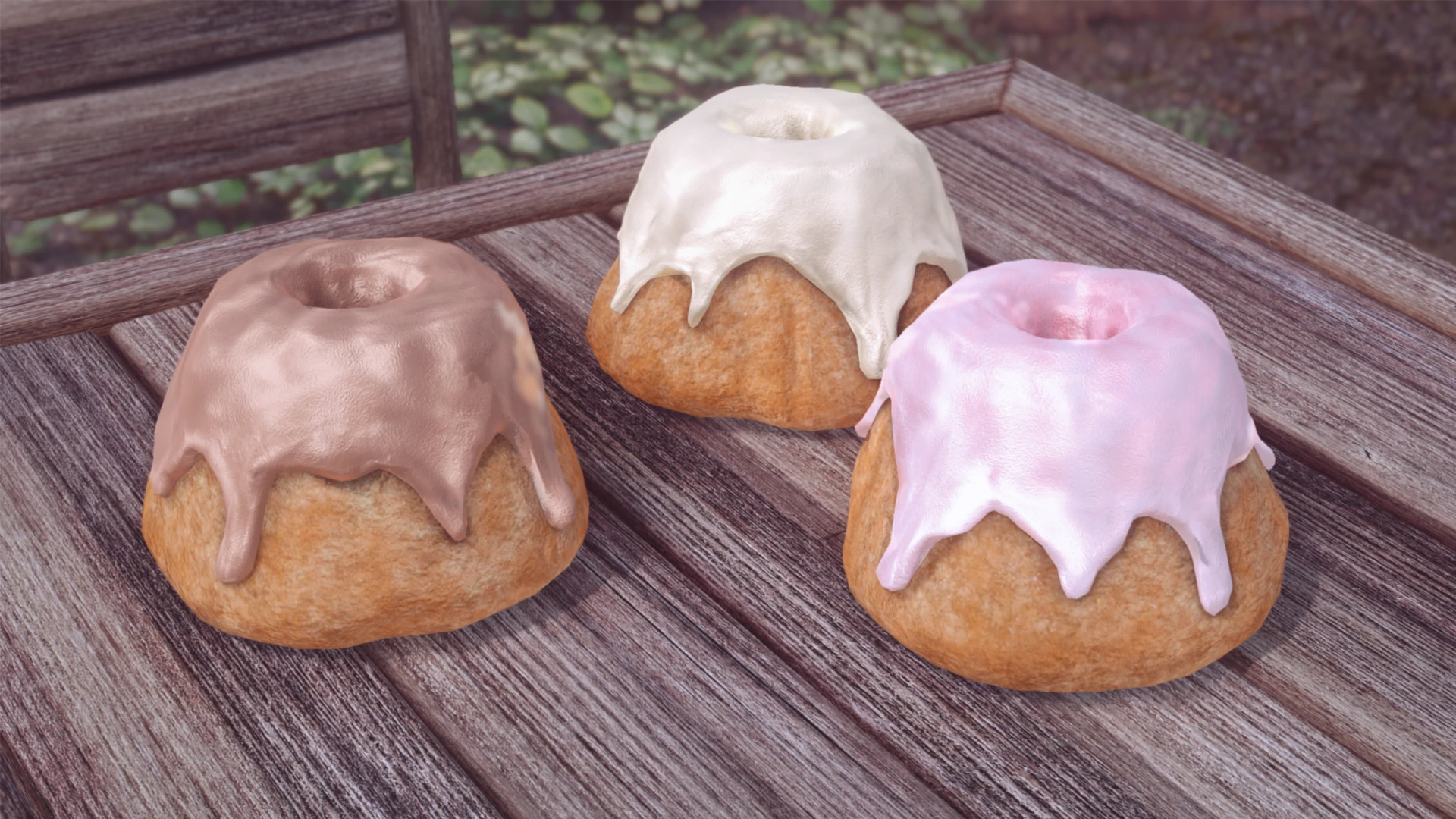 Actual Sweet Roll Variants (Base Object Swapper - New Flavours - High Poly Sweetroll)