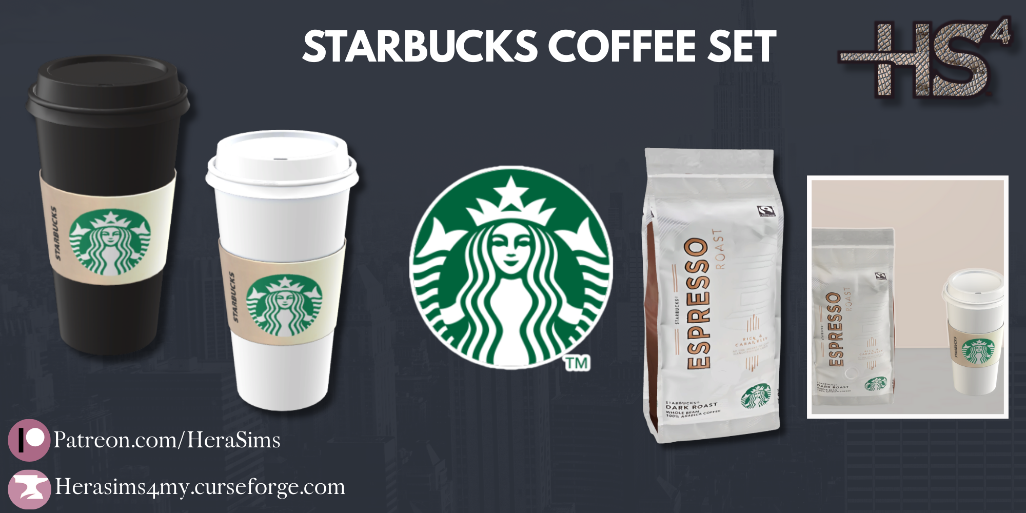Starbucks coffee set