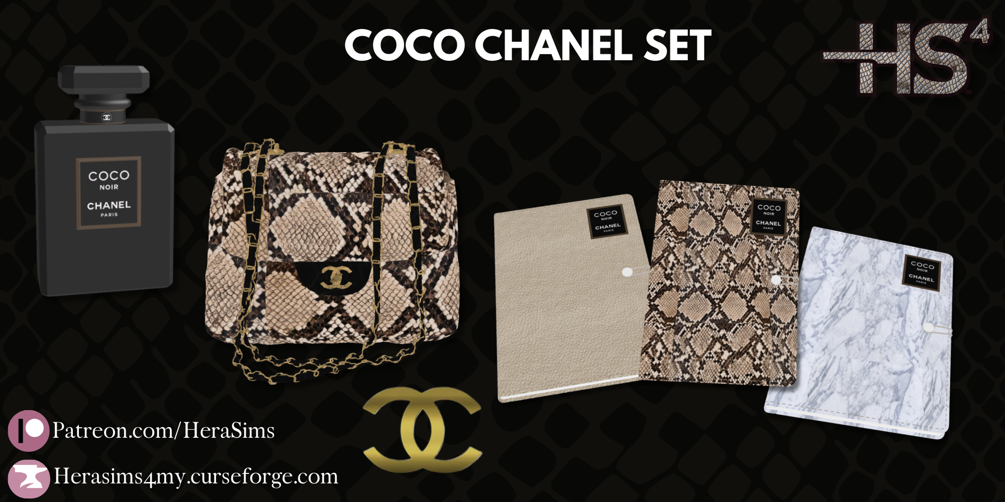 Coco Chanel set