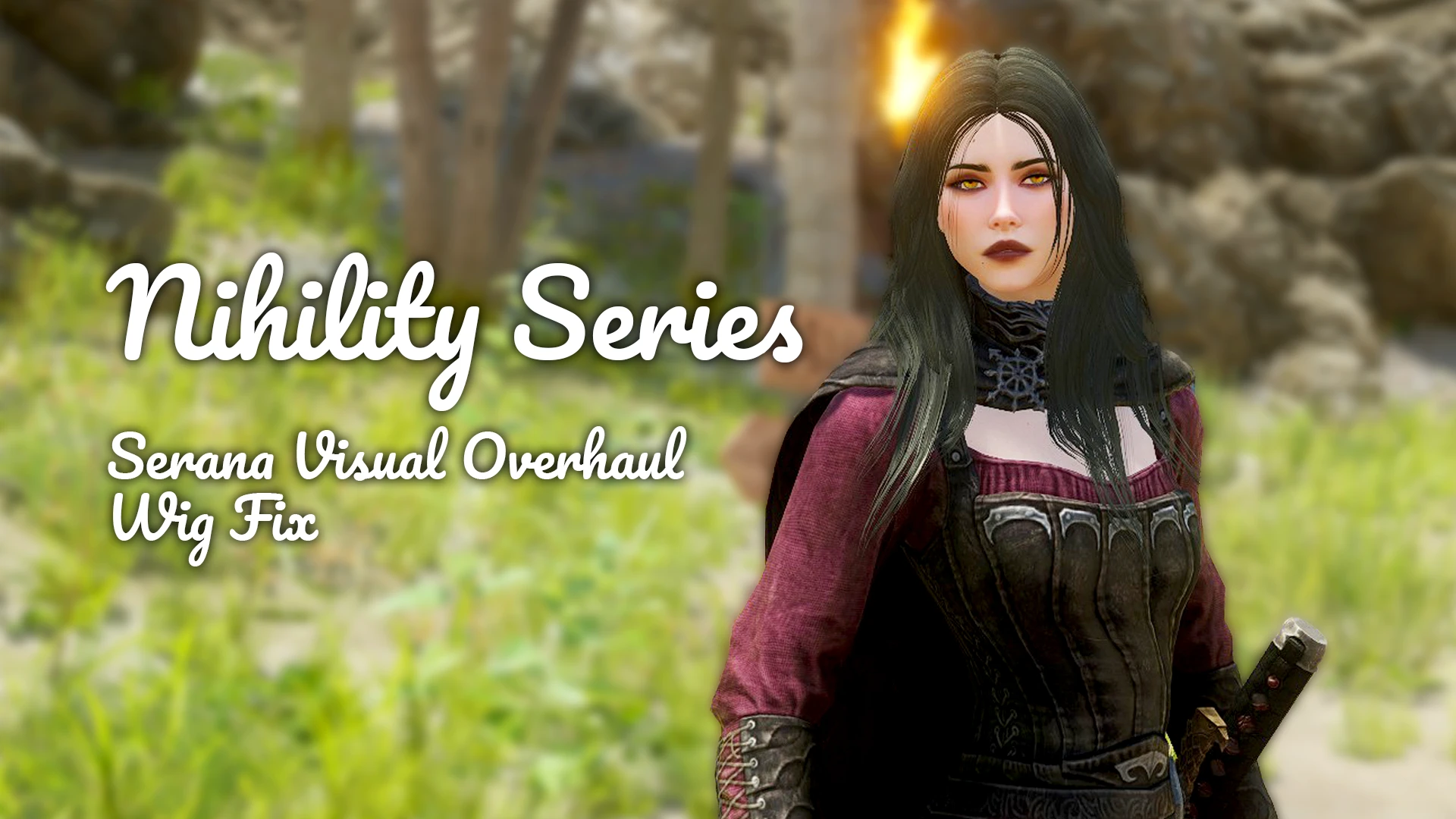 Nihility Series - Serana Visual Overhaul Hair Fix