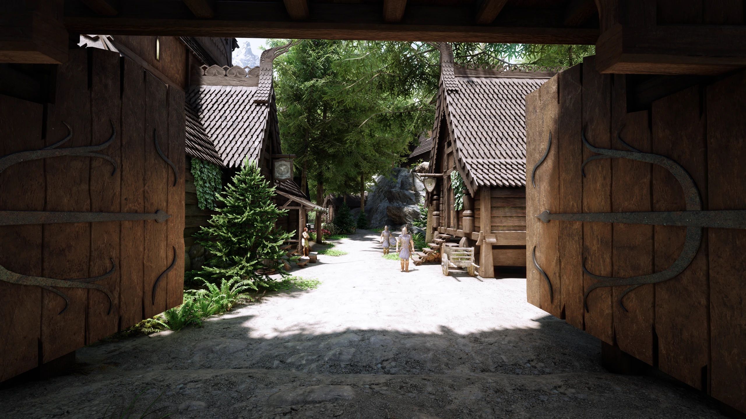 Redbag's Falkreath and Stave Church PBR - Tomato Edit