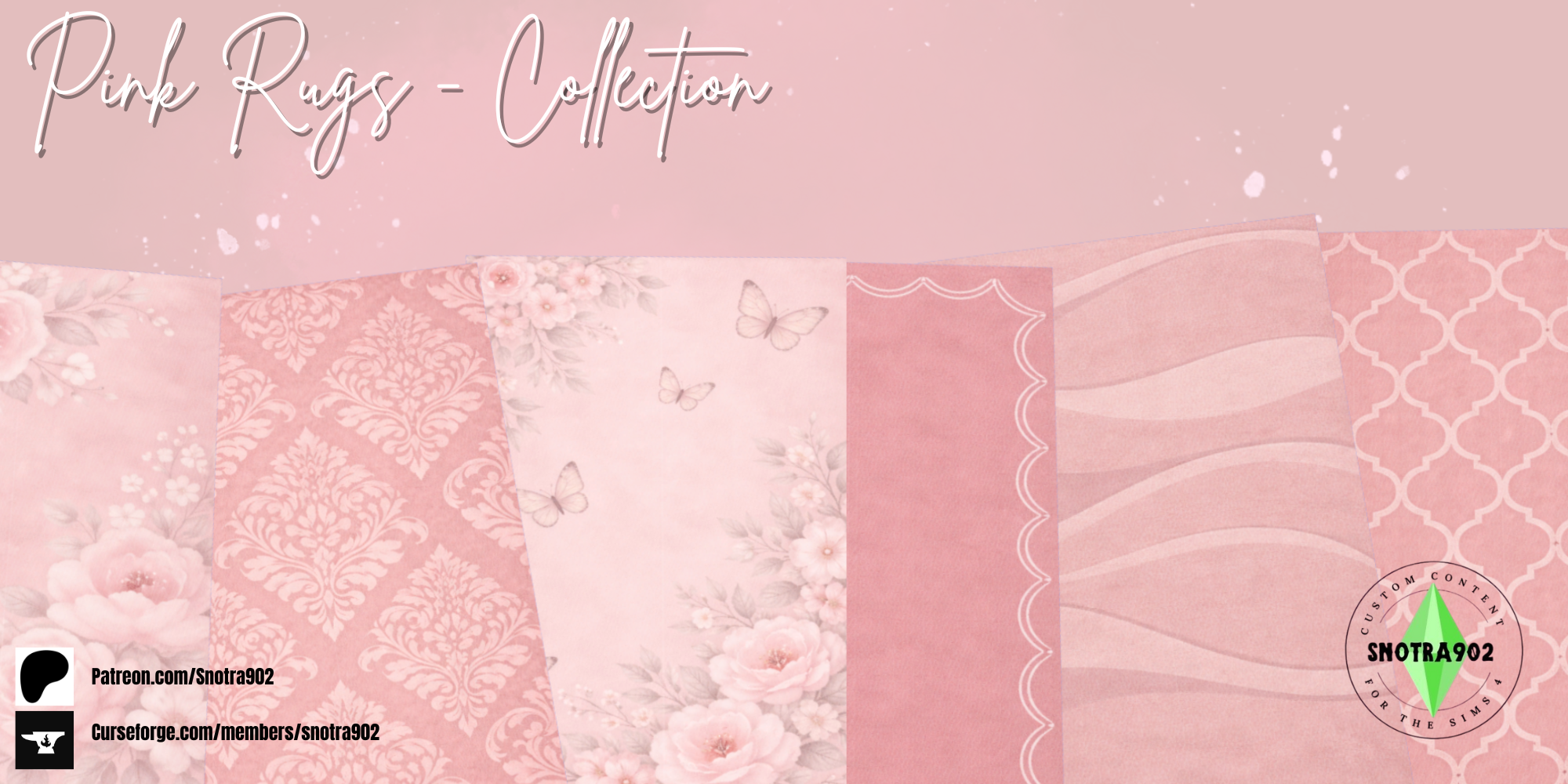 Pink Rugs - Collection