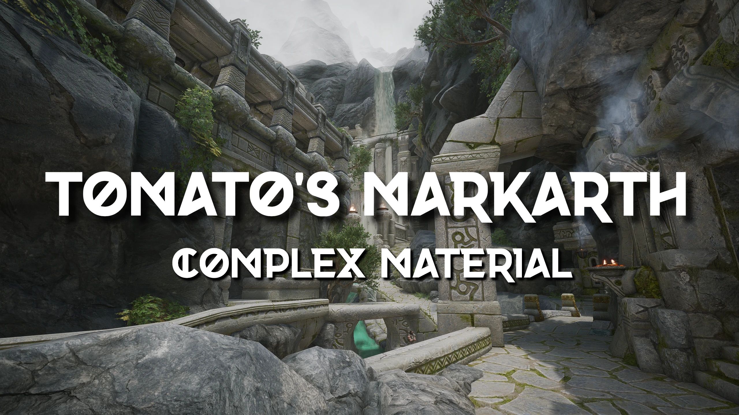 Tomato's Markarth and Dwemer Ruins - Complex Parallax Material