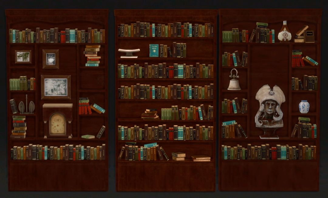 Bookcase decor
