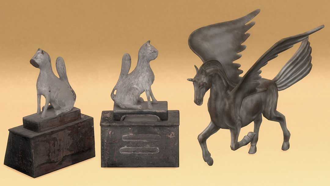 Pegasus - sculpture my cat