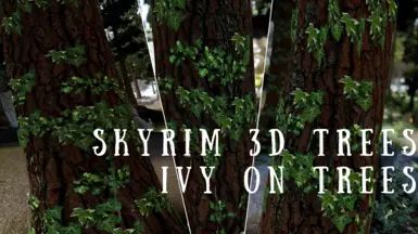 Skyrim 3D Trees - Ivy on Trees