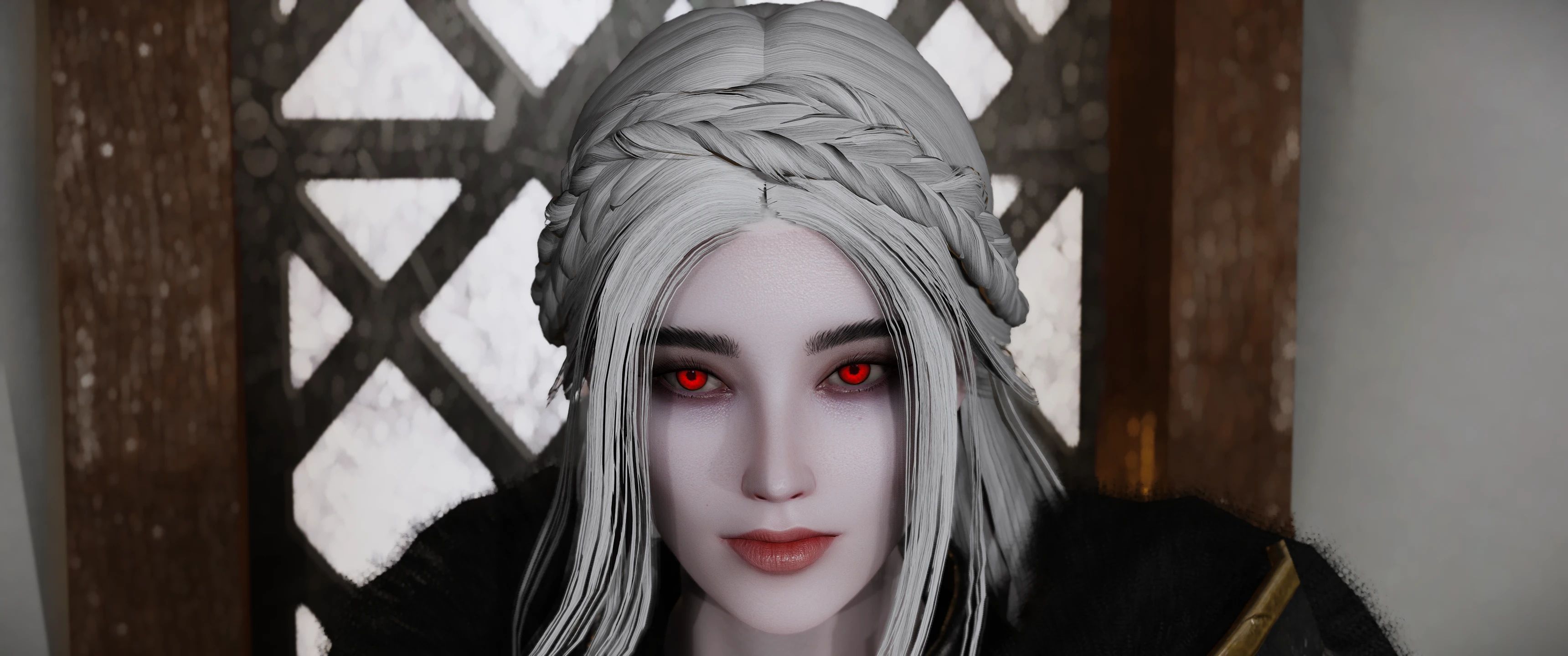 Serana Re-Imagined - High Res Eyebrow Replacer