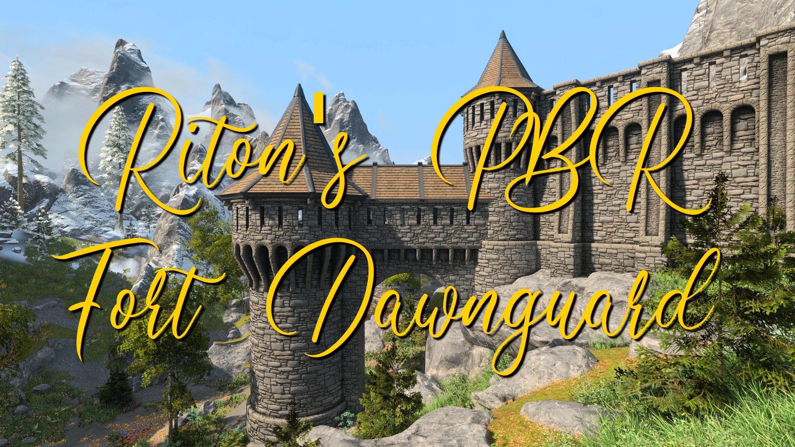Riton's PBR fort dawnguard