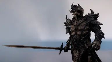 Dragon Infused Daedric Armor