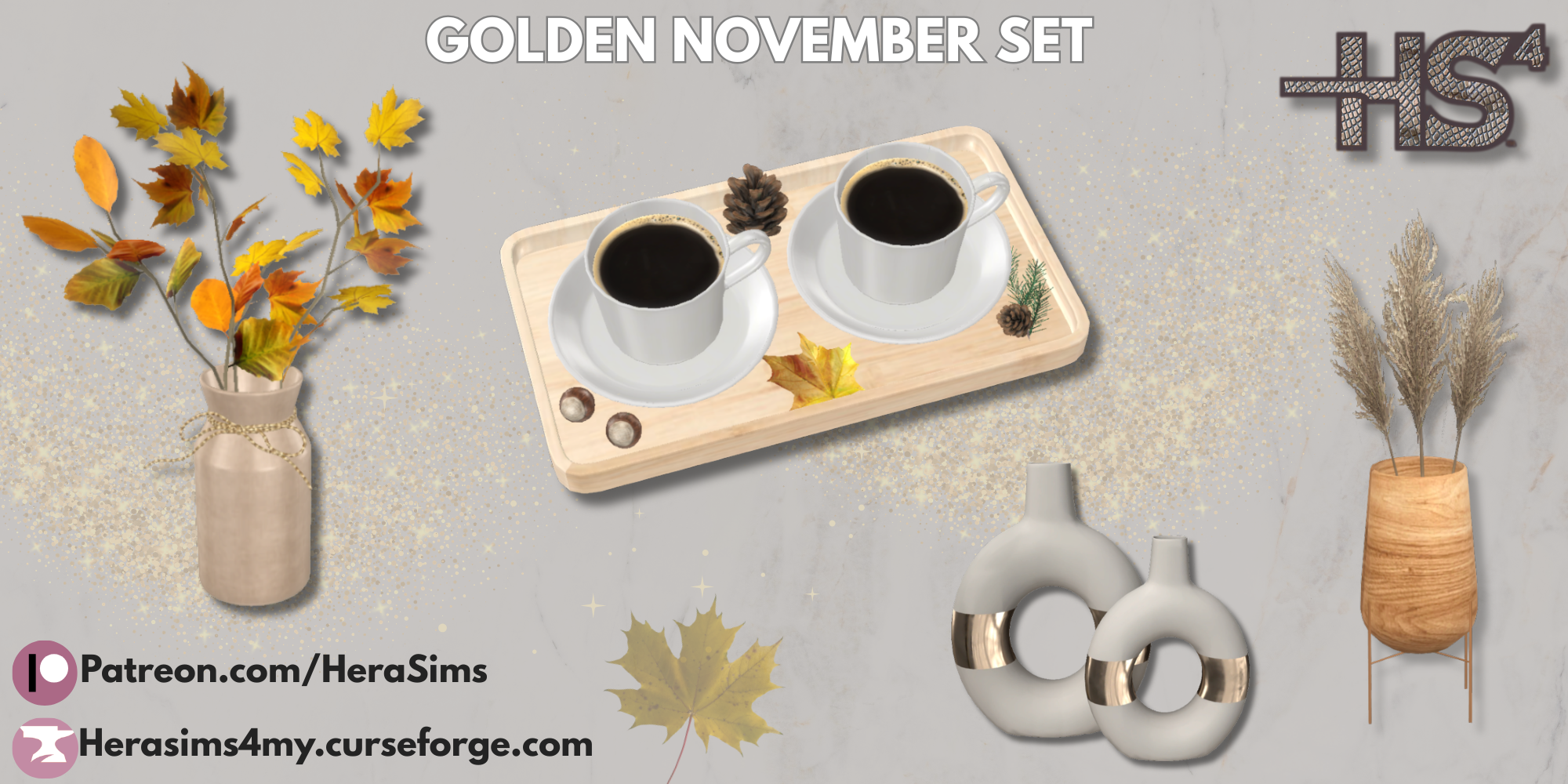 Golden November set