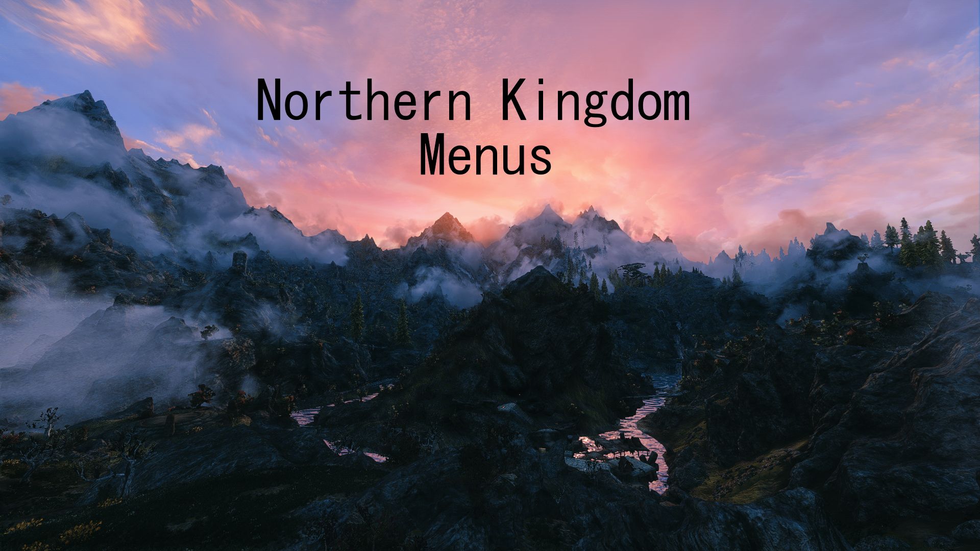 Northern Kingdom - Menus and Music AIO