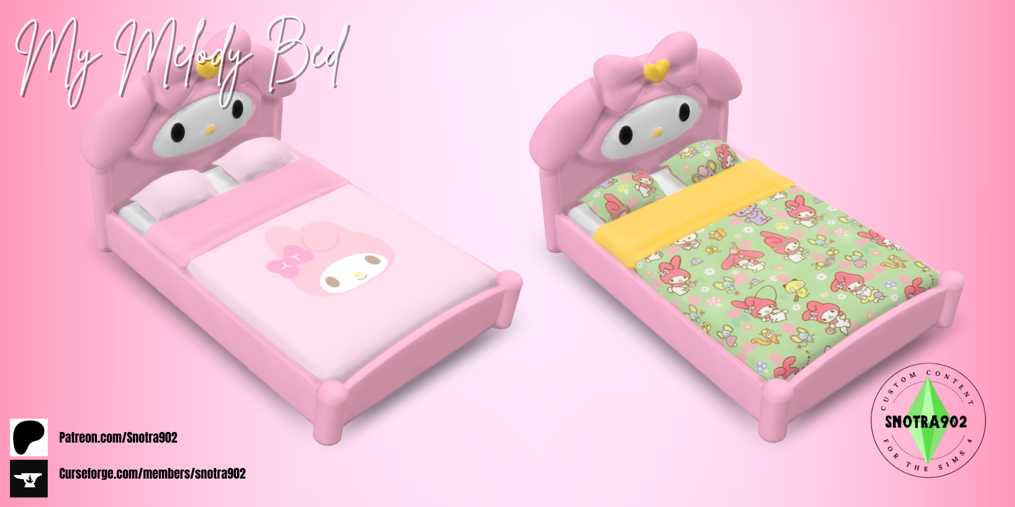 My Melody Bed