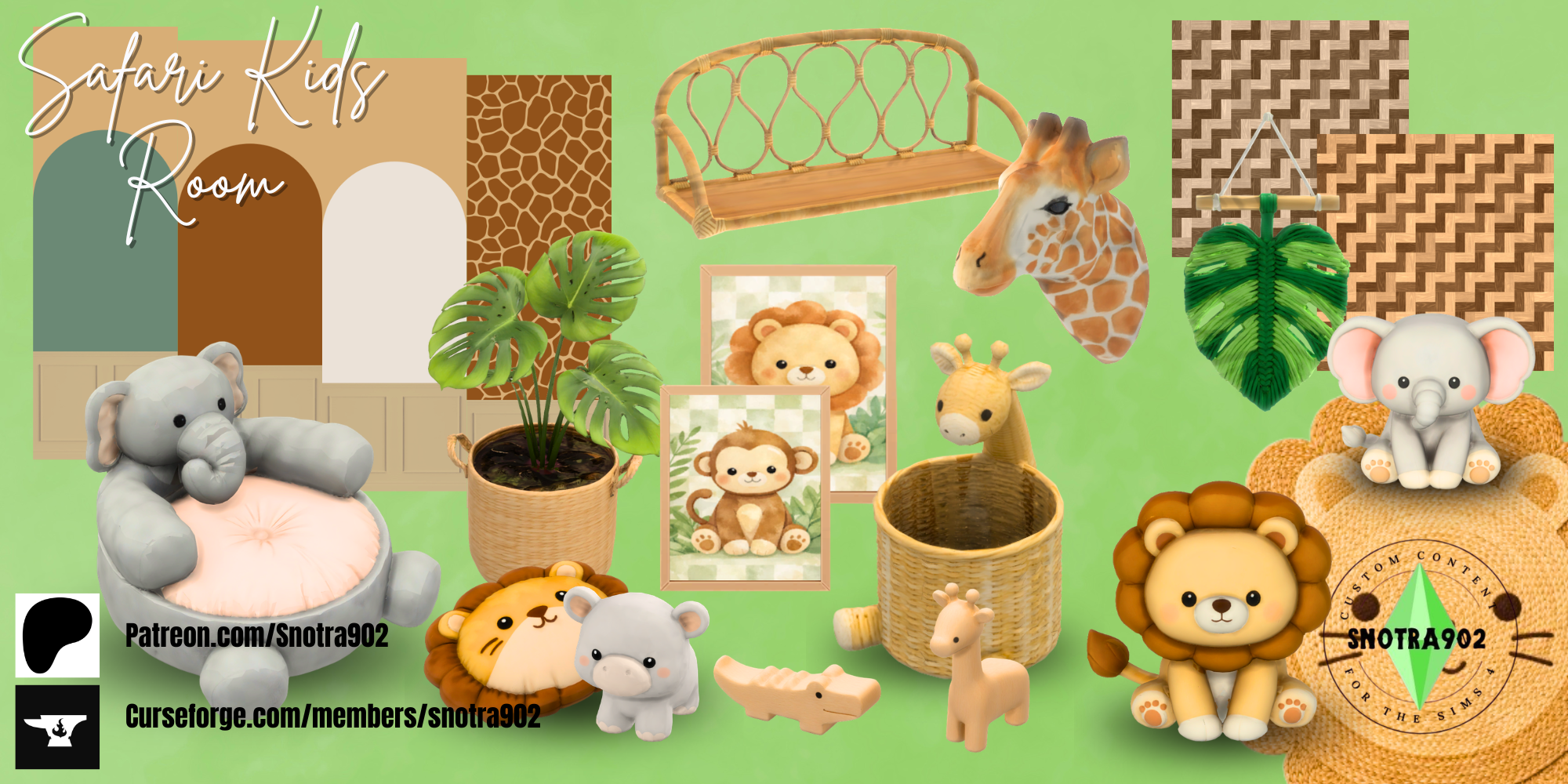 Safari Kids Room