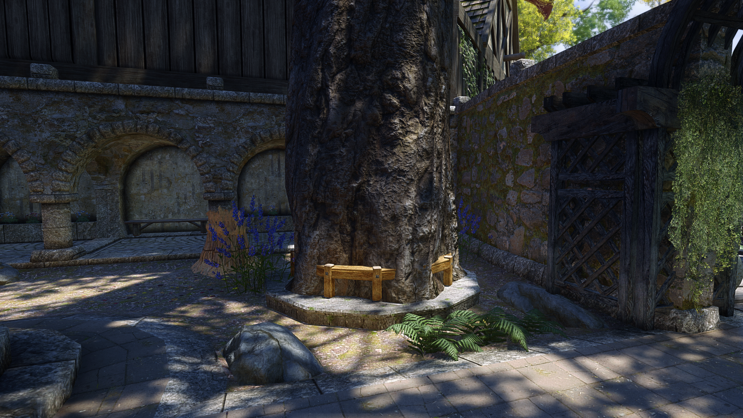 Dawn of Skyrim - Blubbo's Riften Tree Patch