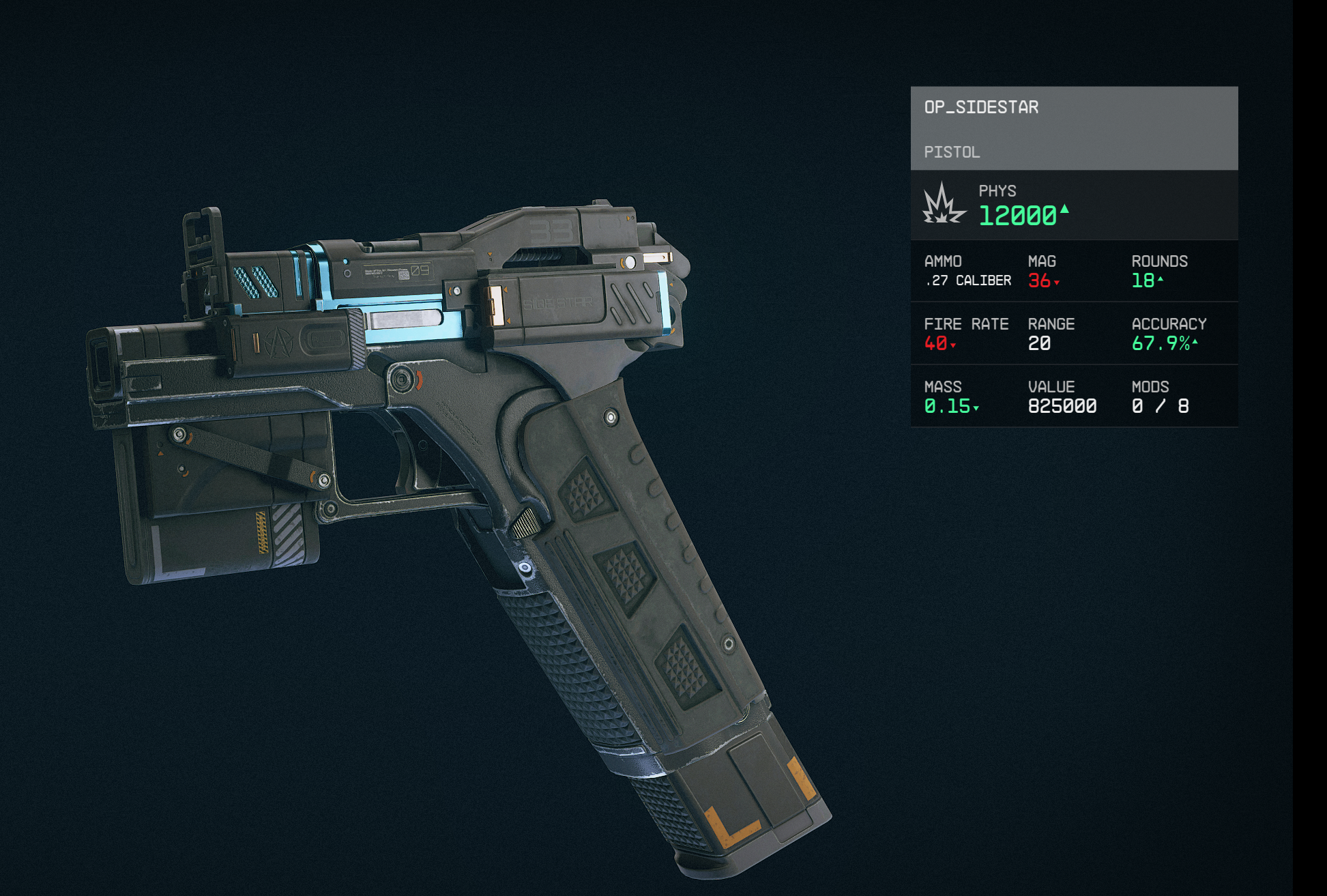 OP Sidestar gun