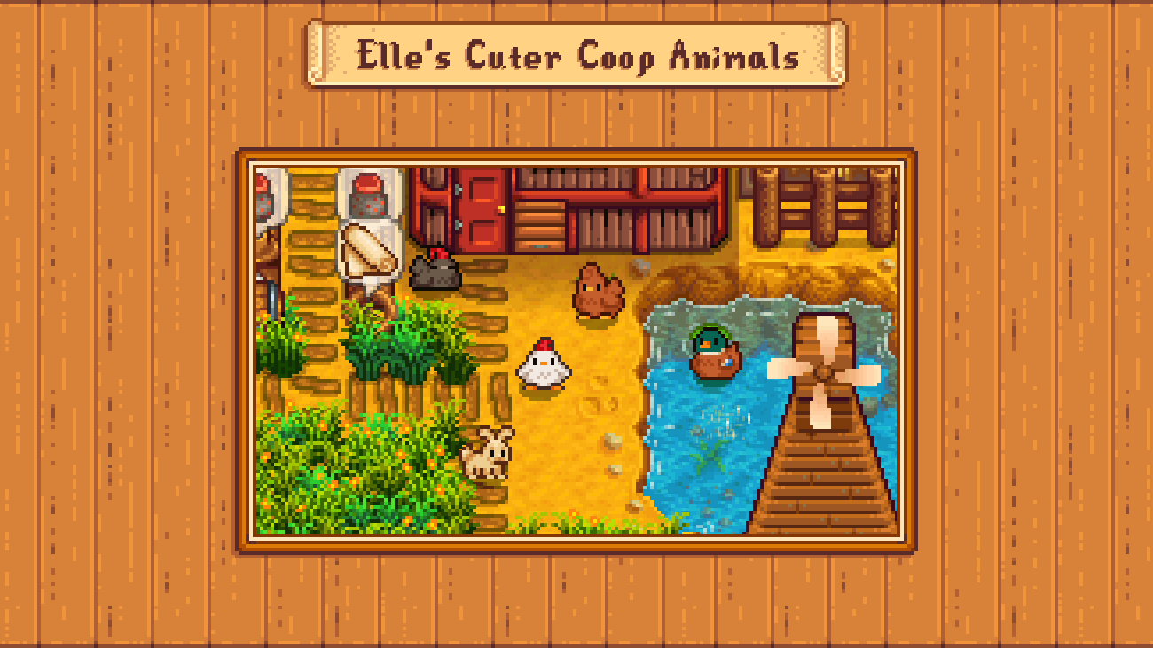 Elle's Cuter Coop Animals