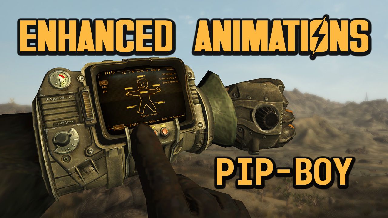 Enhanced Animations - Pip-Boy