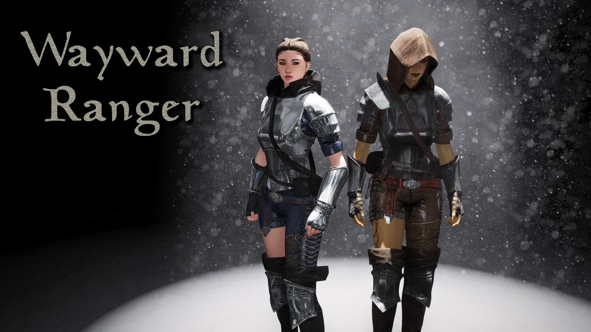 Wayward Ranger Armor - CBBE 3BA - BHUNP