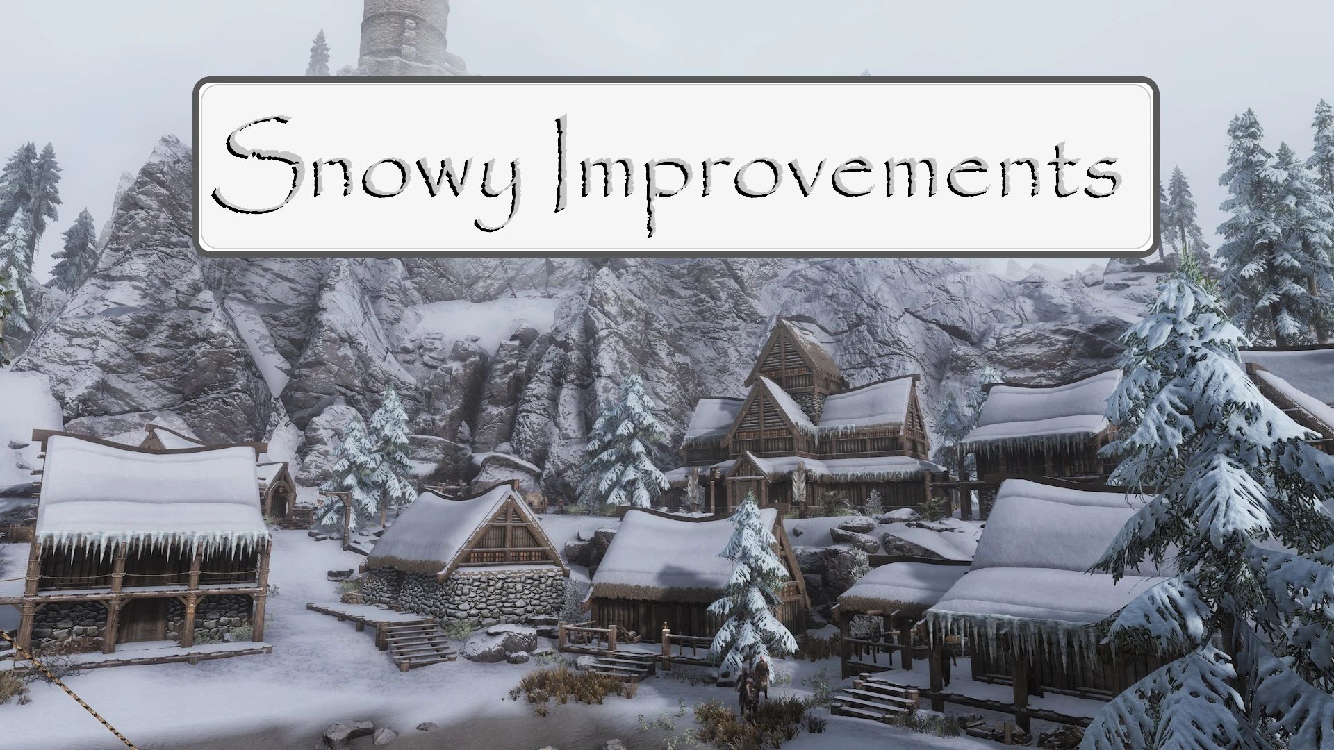 Edmond's Snowy Improvments for Rudys HQ Nordic Ruin Retexture