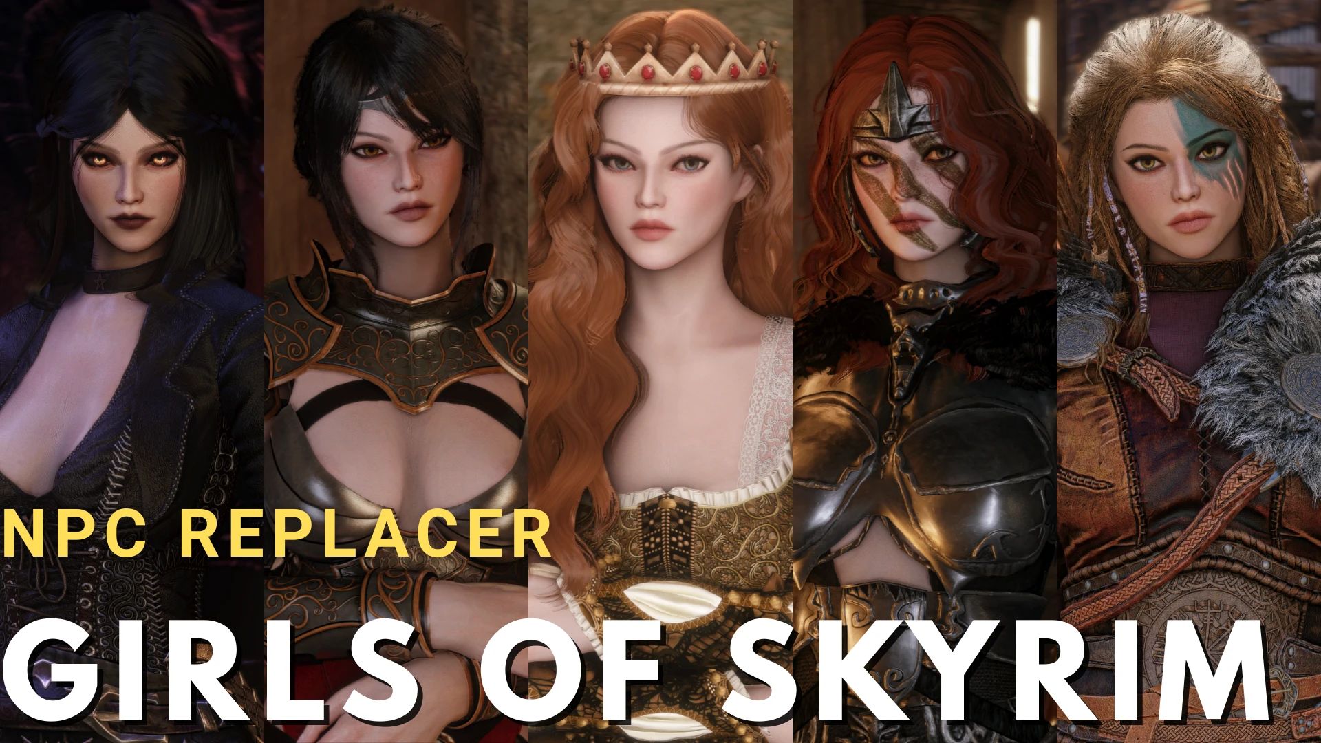 Girls of Skyrim Npc replacer Skypatcher