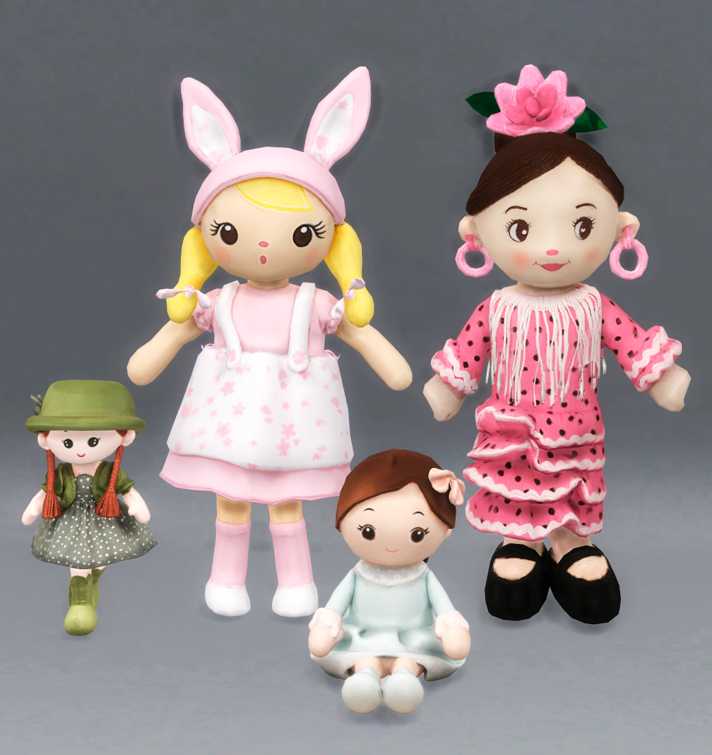 rag doll collection