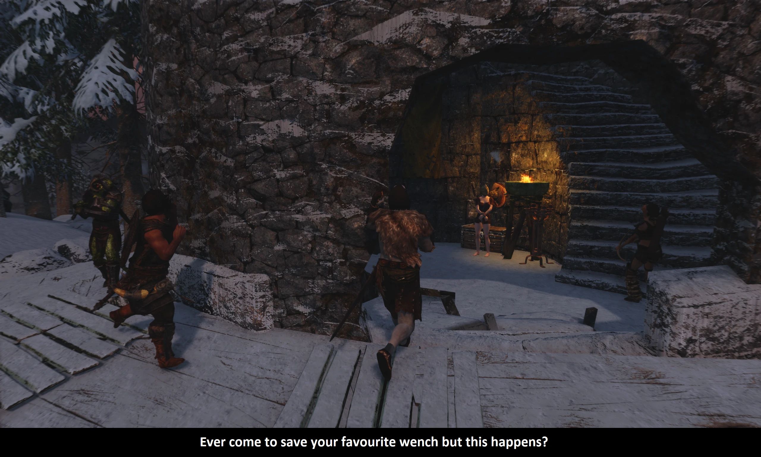 Immersive wenches disable bandits