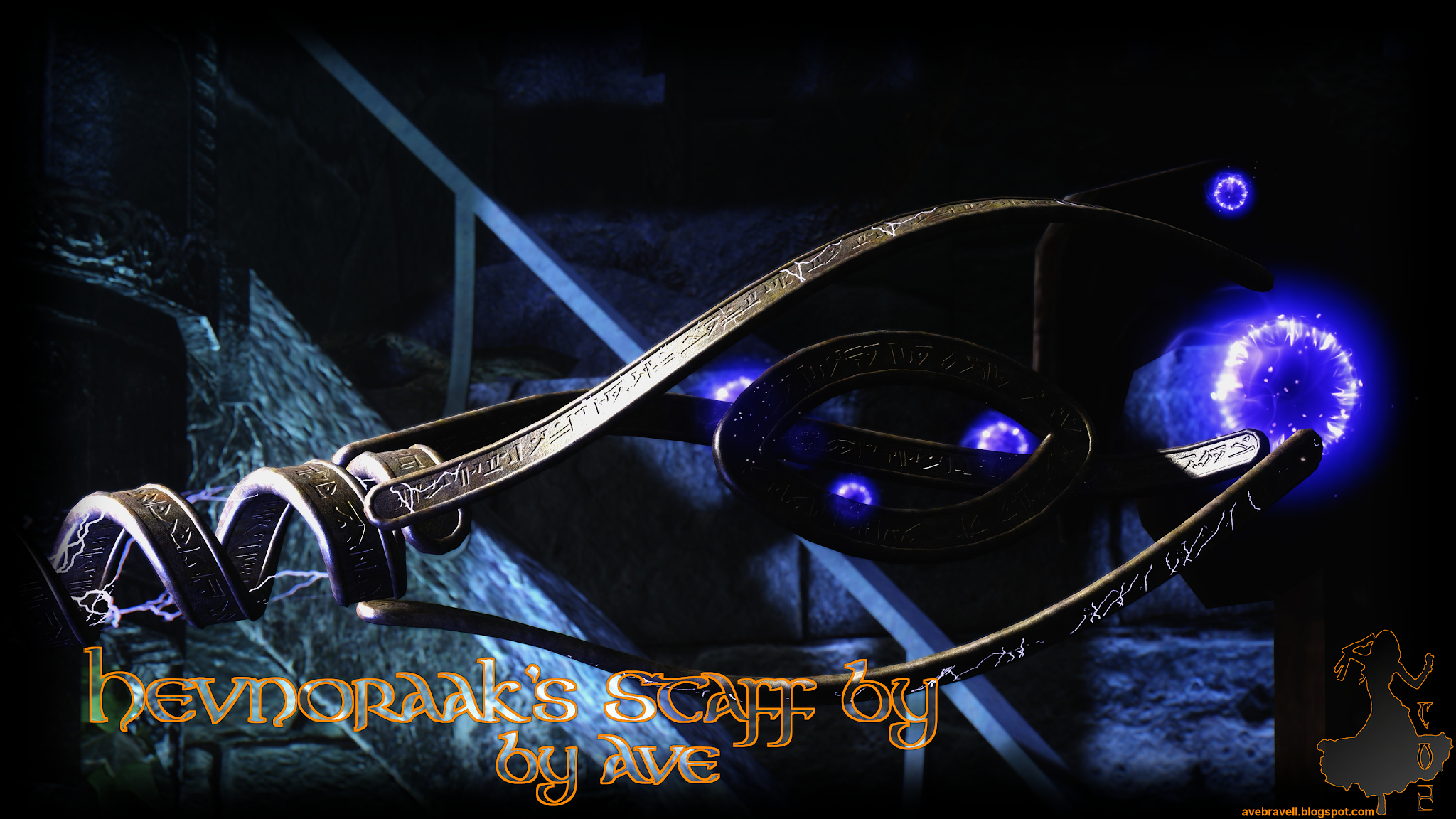 Hevnoraak's Staff by Ave