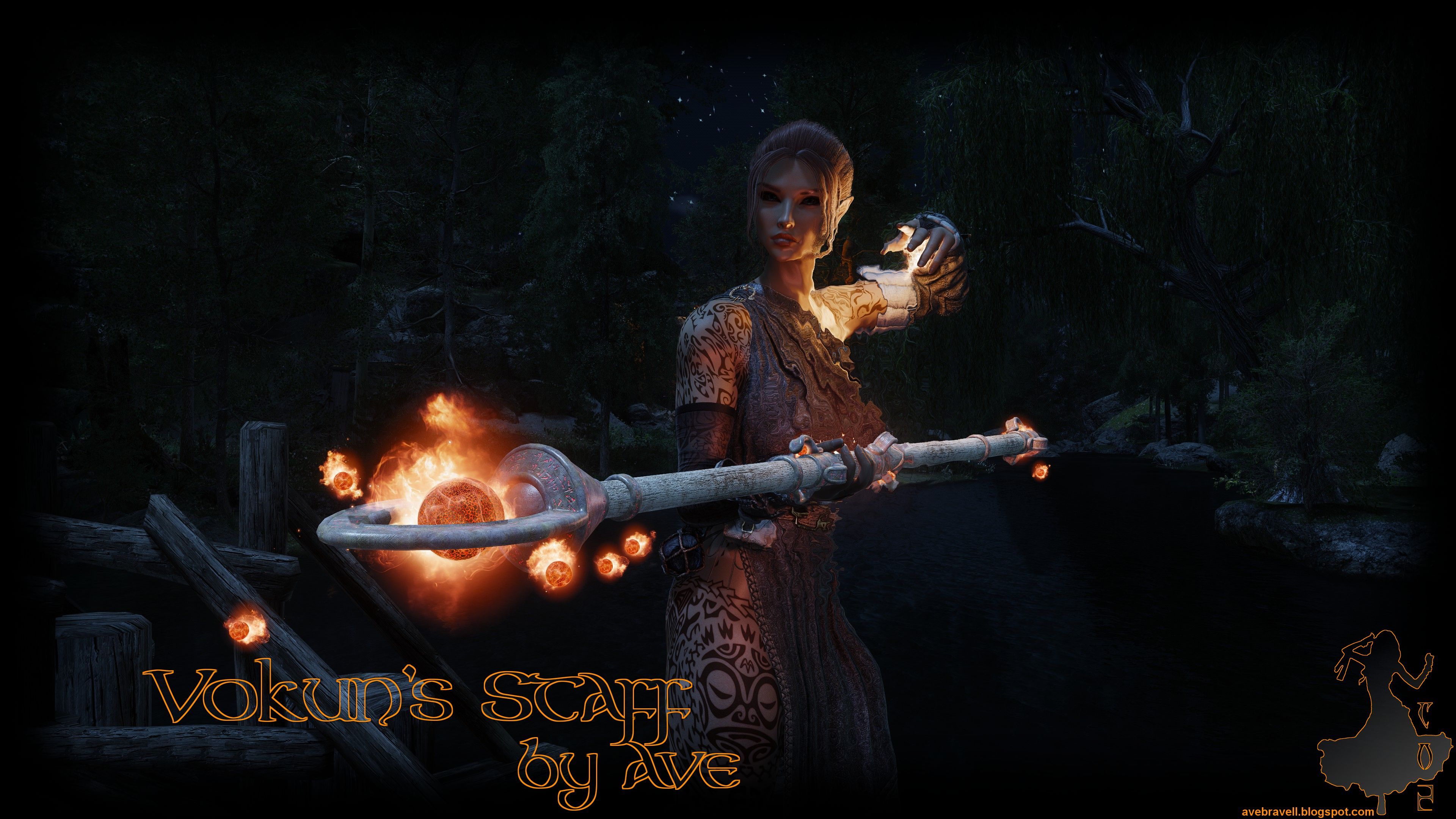 Vokun's Staff by Ave