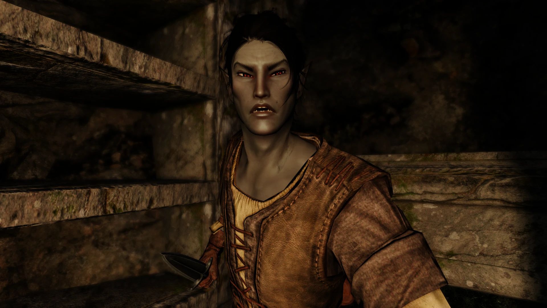 High Poly Head - Vampire Headpart Fix for Expressive Facegen Morphs