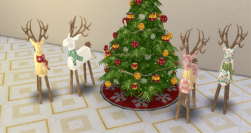 Deer statue