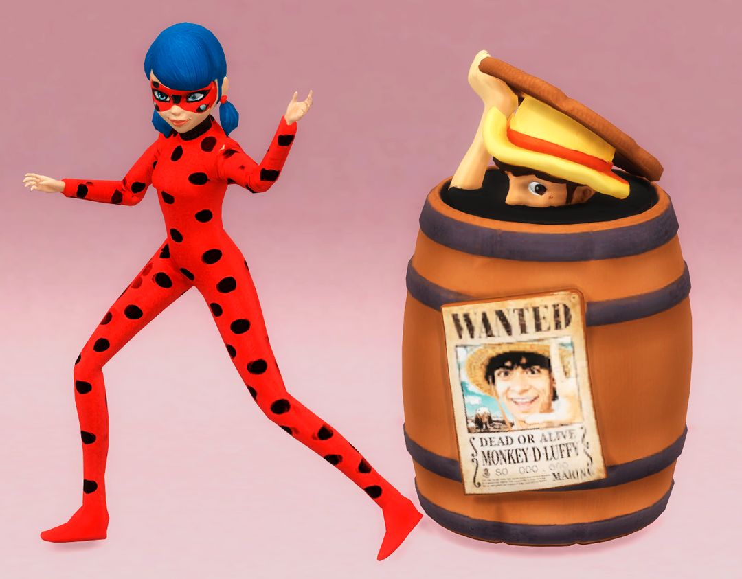 Ladybug -Monkey D. Luffy