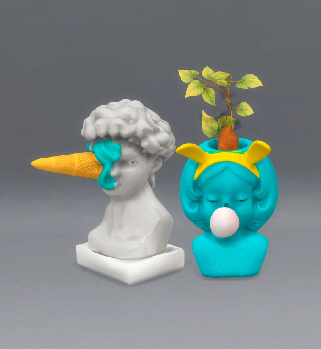 Funny Statues