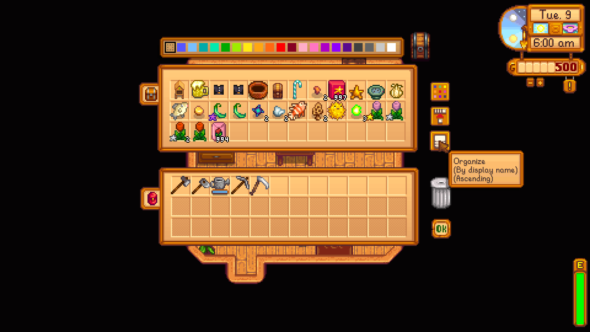 More Item Sorting - Chests, Player Inventory, etc.